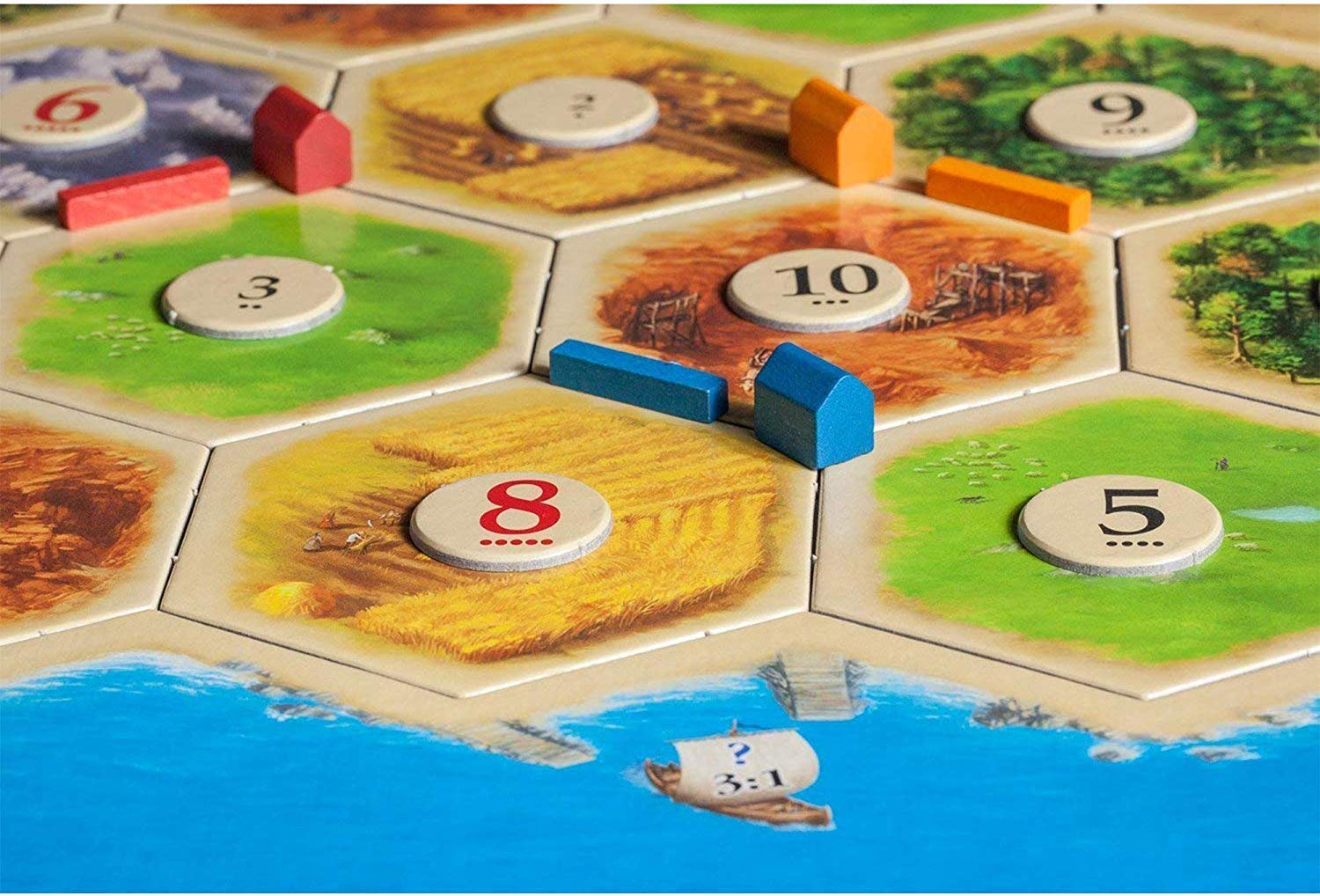 ボードゲーム　カタン Catan   (新品) Amazon.com: CATAN Board Game (6th Edition) Trade, Build & Settle